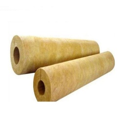 Rock wool pipe section mineral wool pipe
